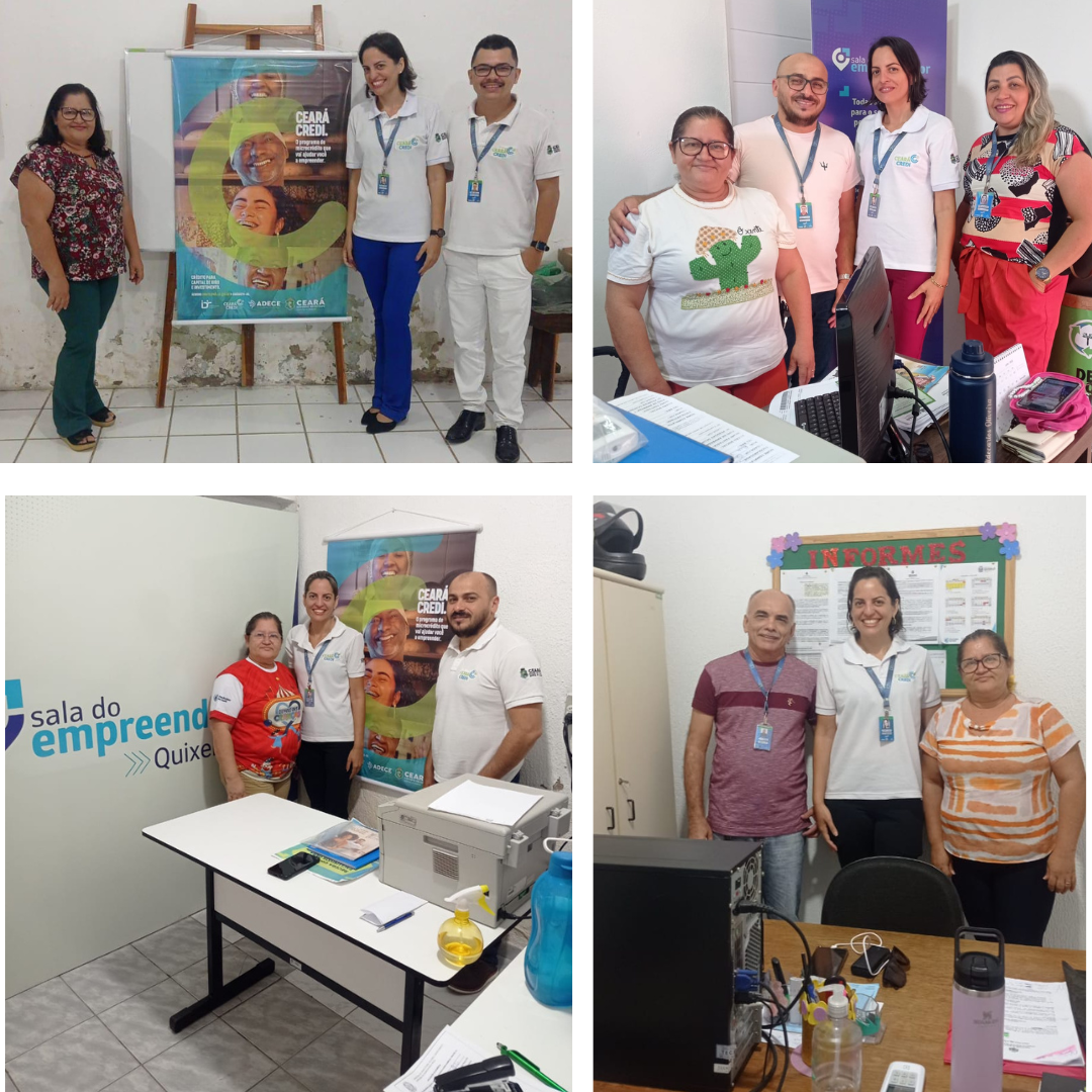 Parceria com CEARÁ CREDI e Sala do Empreendedor de Quixelô