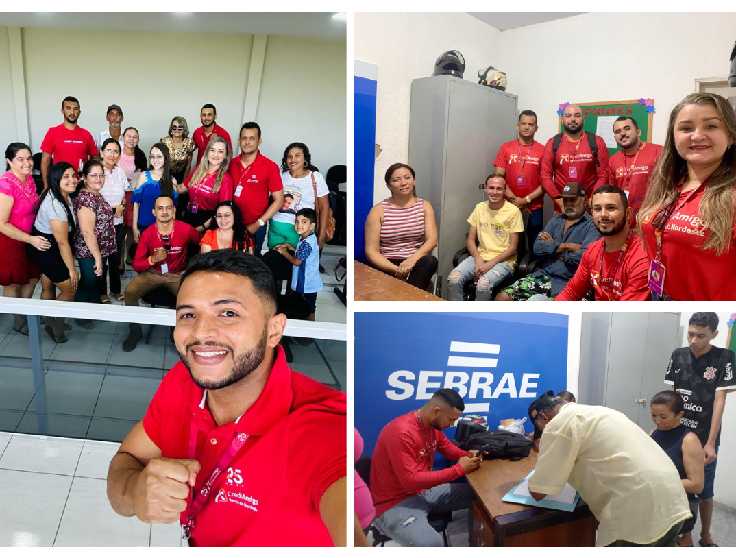 Parceria com Instituição de Crédito Banco do Nordeste e Sala do Empreendedor<