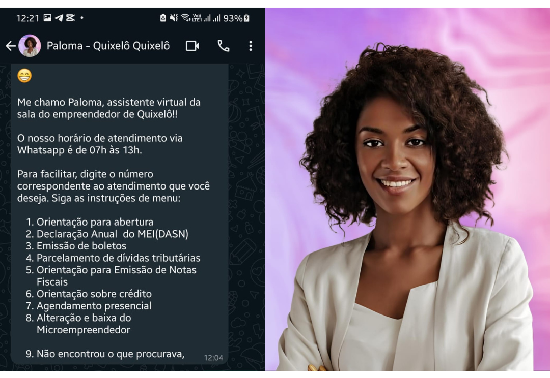 Atendente Virtual Paloma
